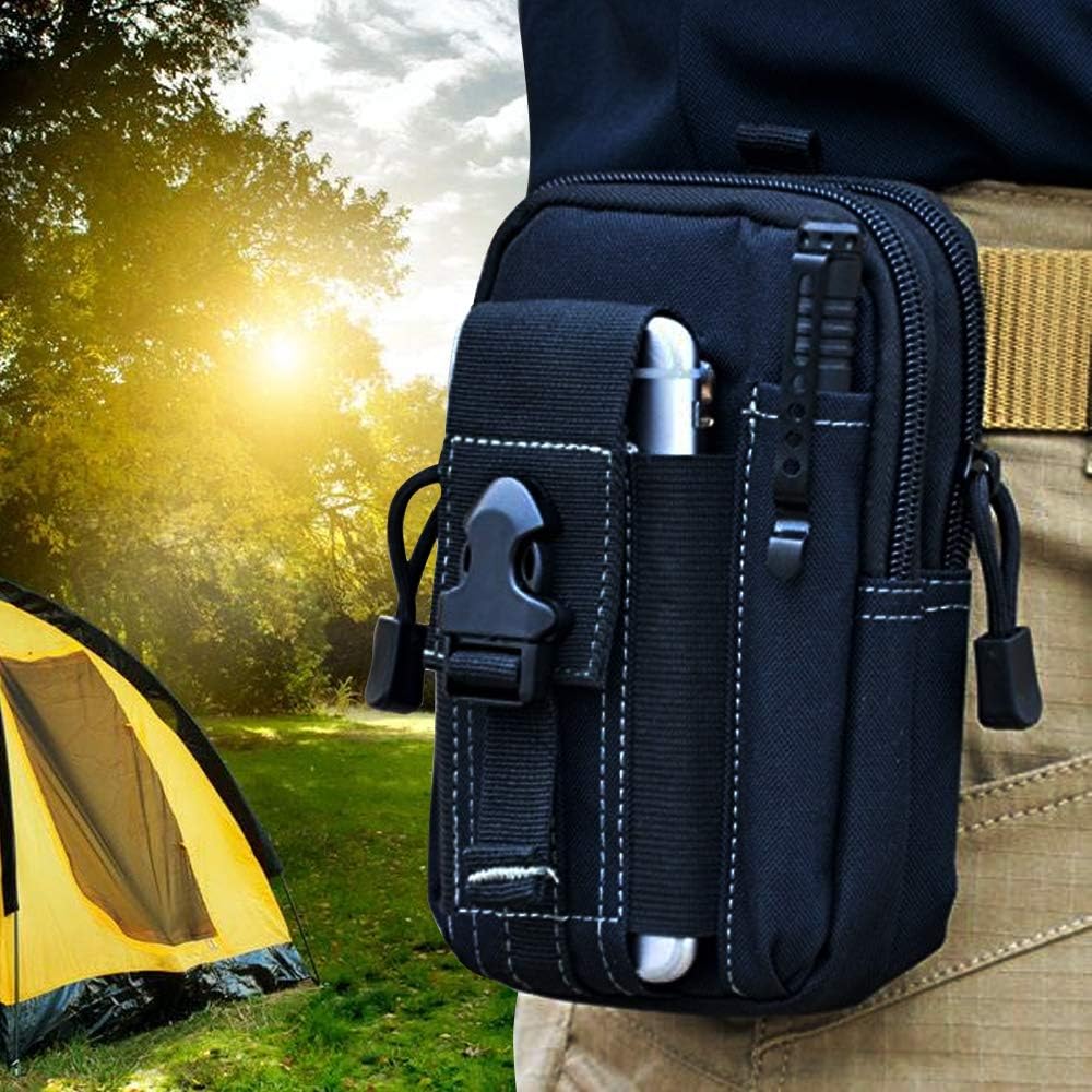 Phone Accessories Holder - Bolsa táctica Molle para cinturón, bolsa