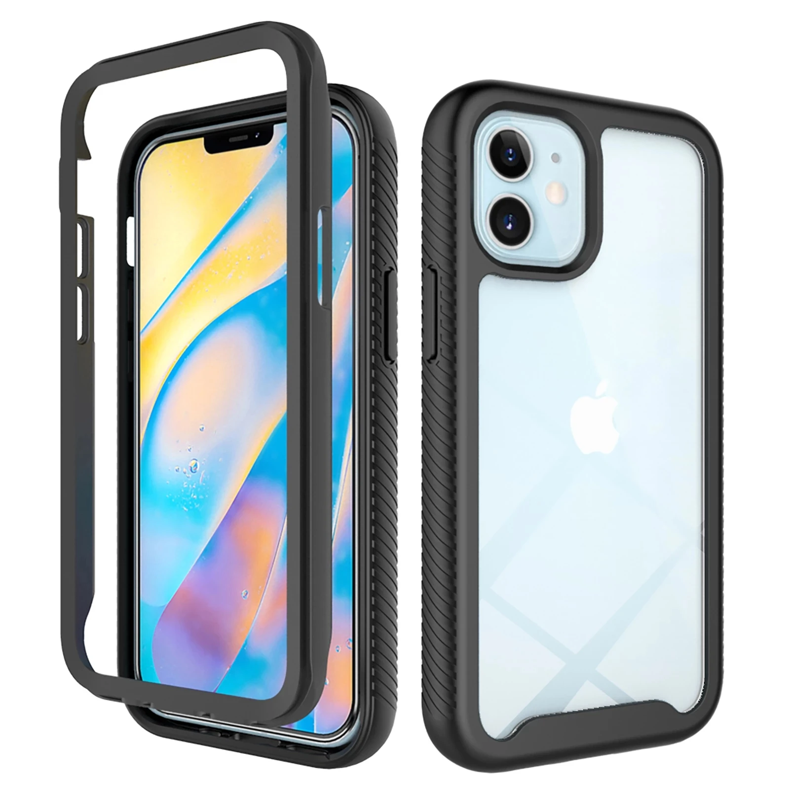 Phone Case Clear - Funda transparente de cuerpo completo con