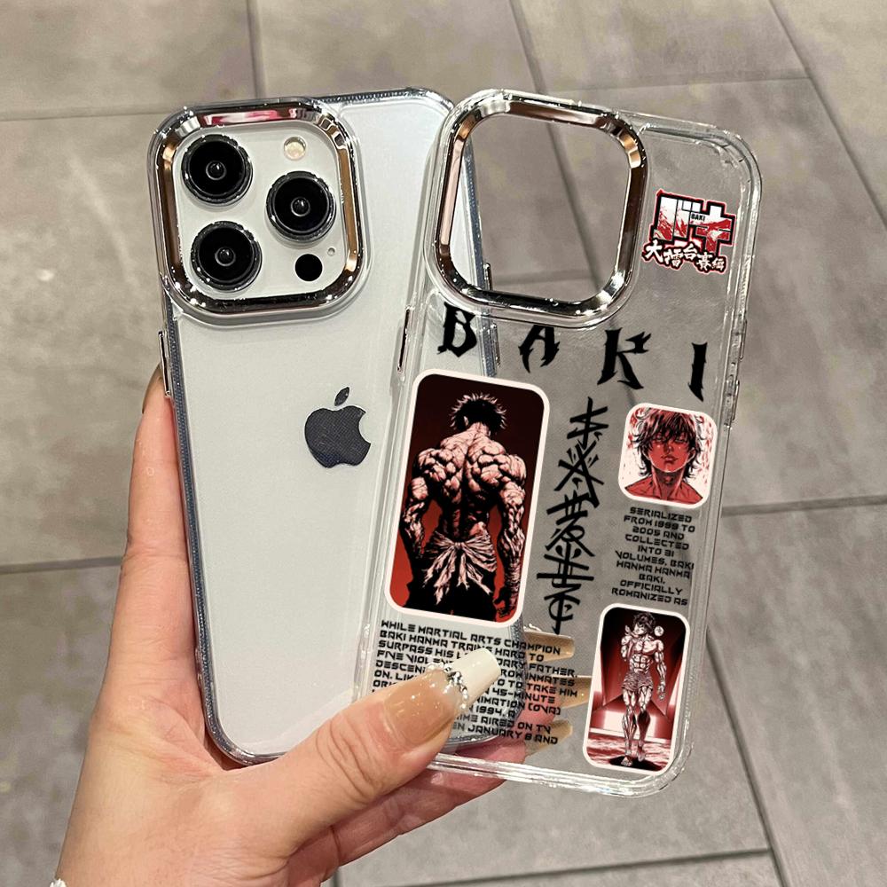Phone Case Clear - Funda para Teléfono Cool B-Baki HanmaS,