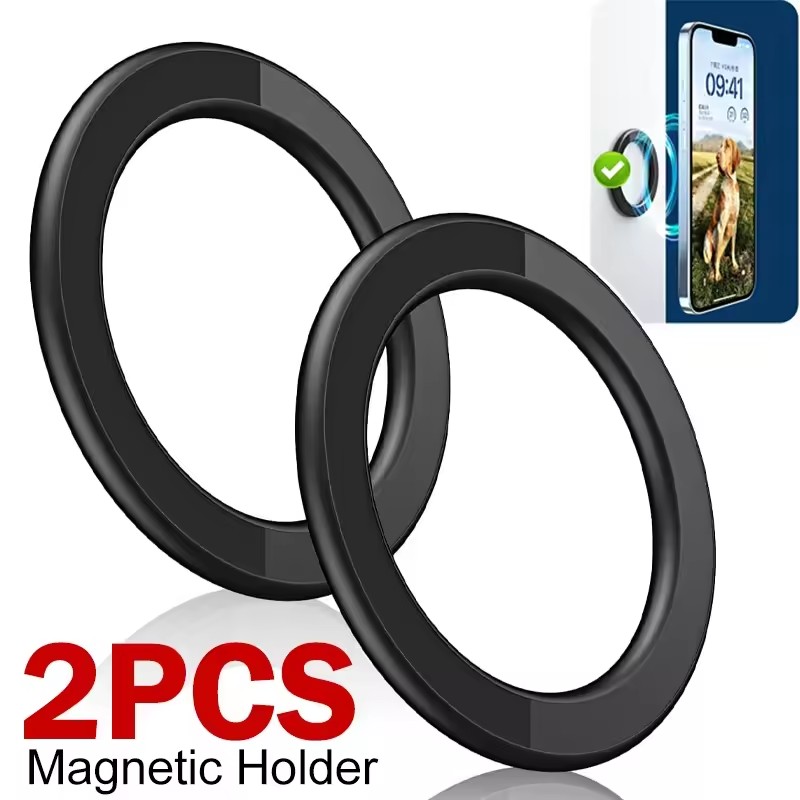 Phone Accessories Holder - Soporte Magnético Adhesivo para Anillo MagSafe,