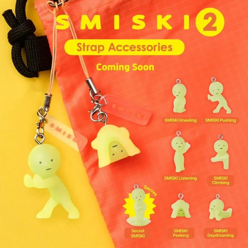 Phone Accessories Doll - Caja Misteriosa Original Smiski Serie V2