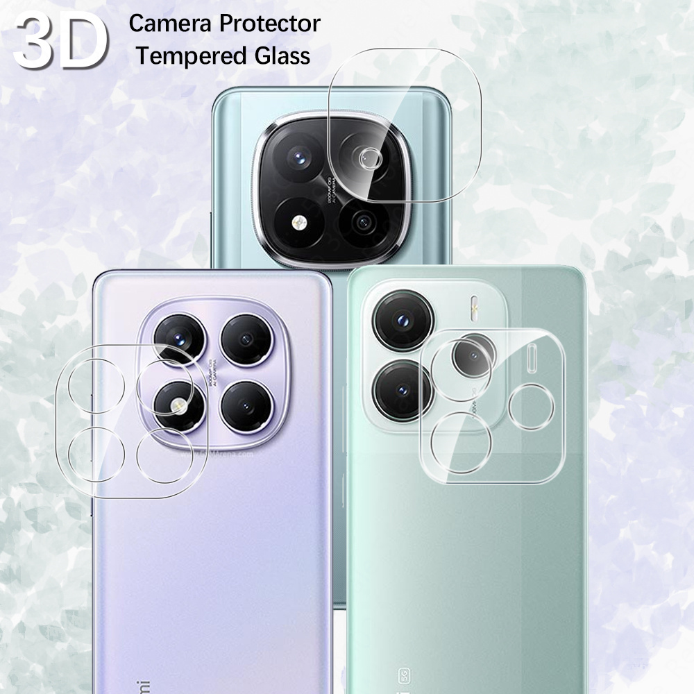 Xiaomi Redmi Note 14 - Protector de cristal para cámara 3D,