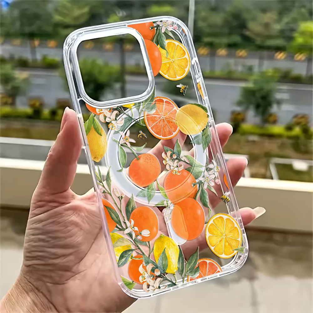 Phone Case Clear - Funda Transparente con Diseño de Limón