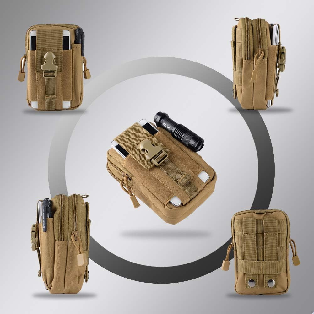 Bolsa táctica Molle para cintu - Phone Accessories Holder reseña y precio