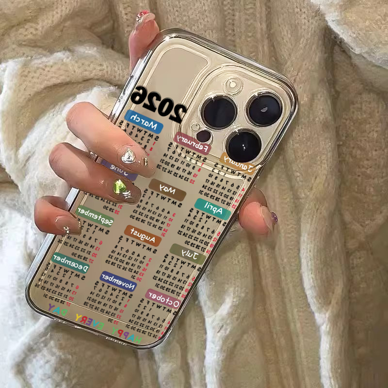 2026 Calendario pintura con lu - Phone Case Clear reseña y precio
