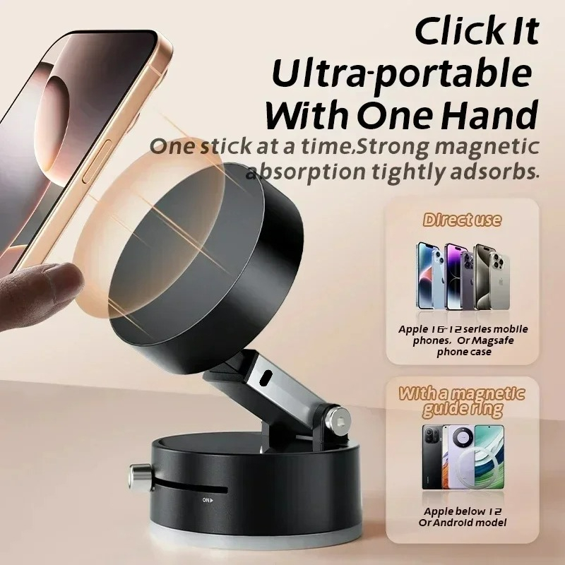 Soporte de vacío magnético de  - Phone Accessories Holder reseña y precio