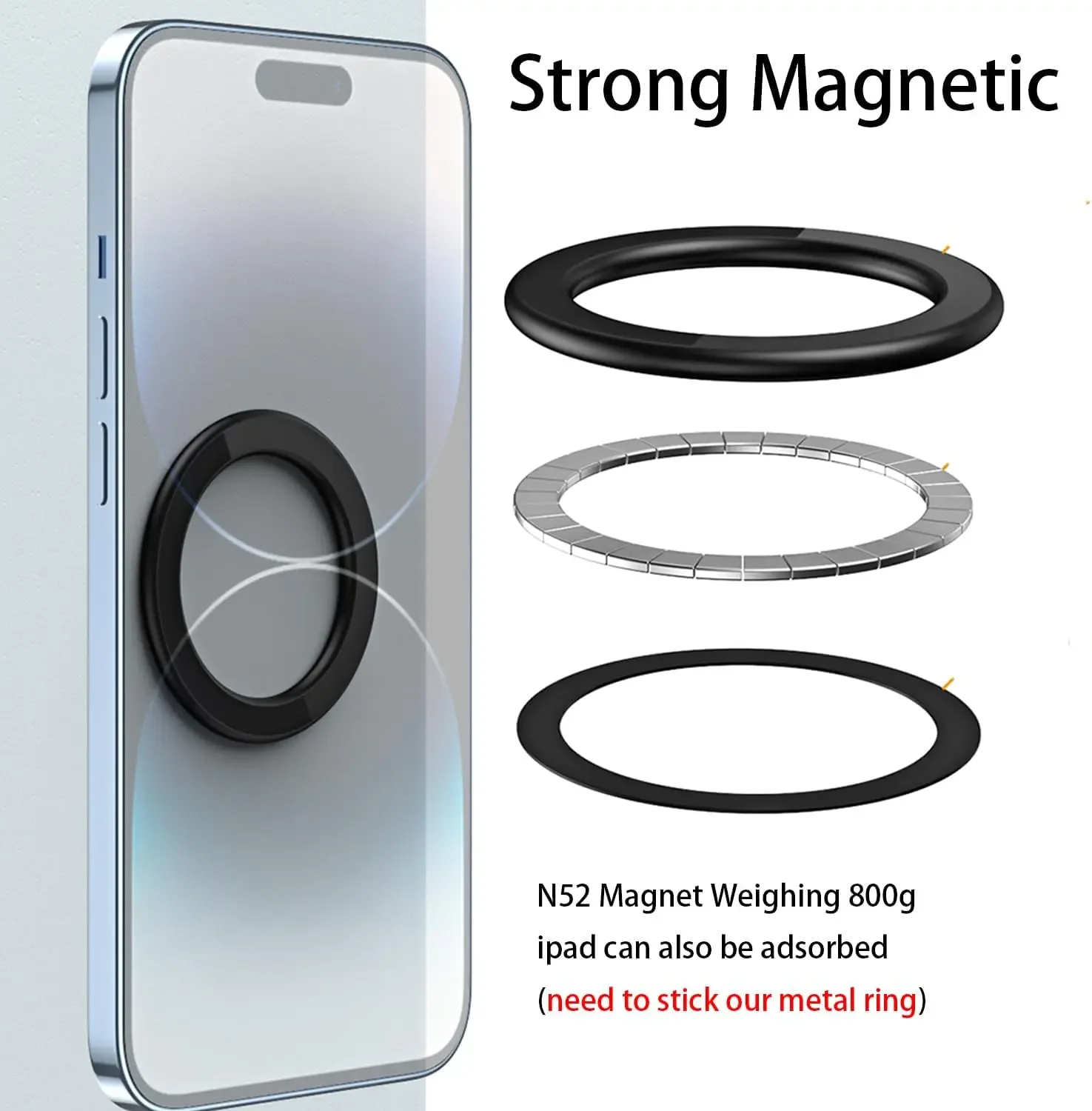 Soporte Magnético Adhesivo par - Phone Accessories Holder reseña y precio