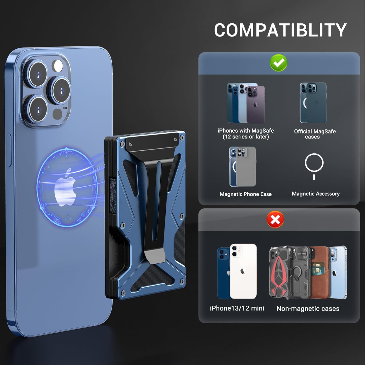 Clip para billetes MagSafe con - Phone Accessories Business reseña y precio