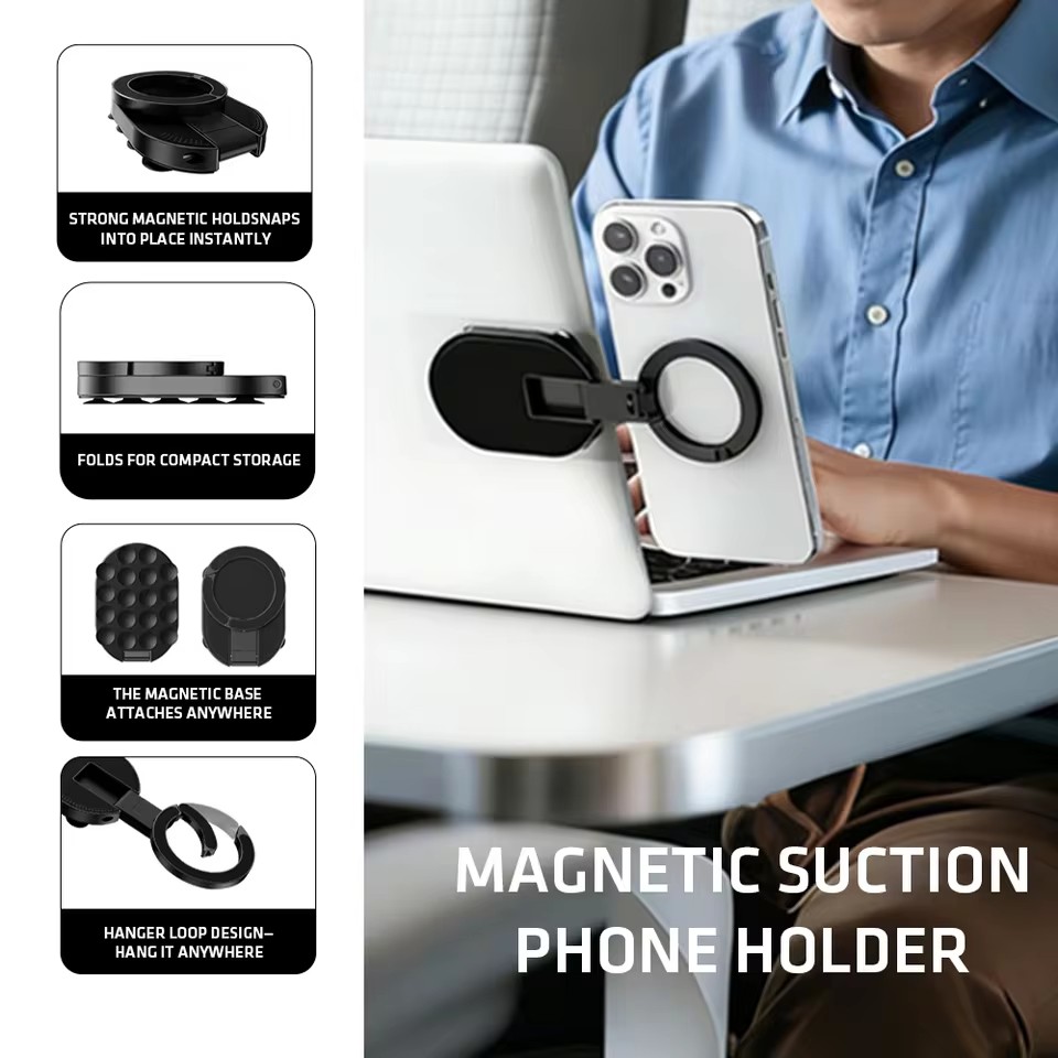 Soporte Magnético Plegable par - Phone Accessories Holder reseña y precio