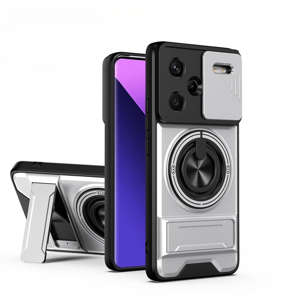 Funda de teléfono con lente de - Phone Accessories Holder reseña y precio